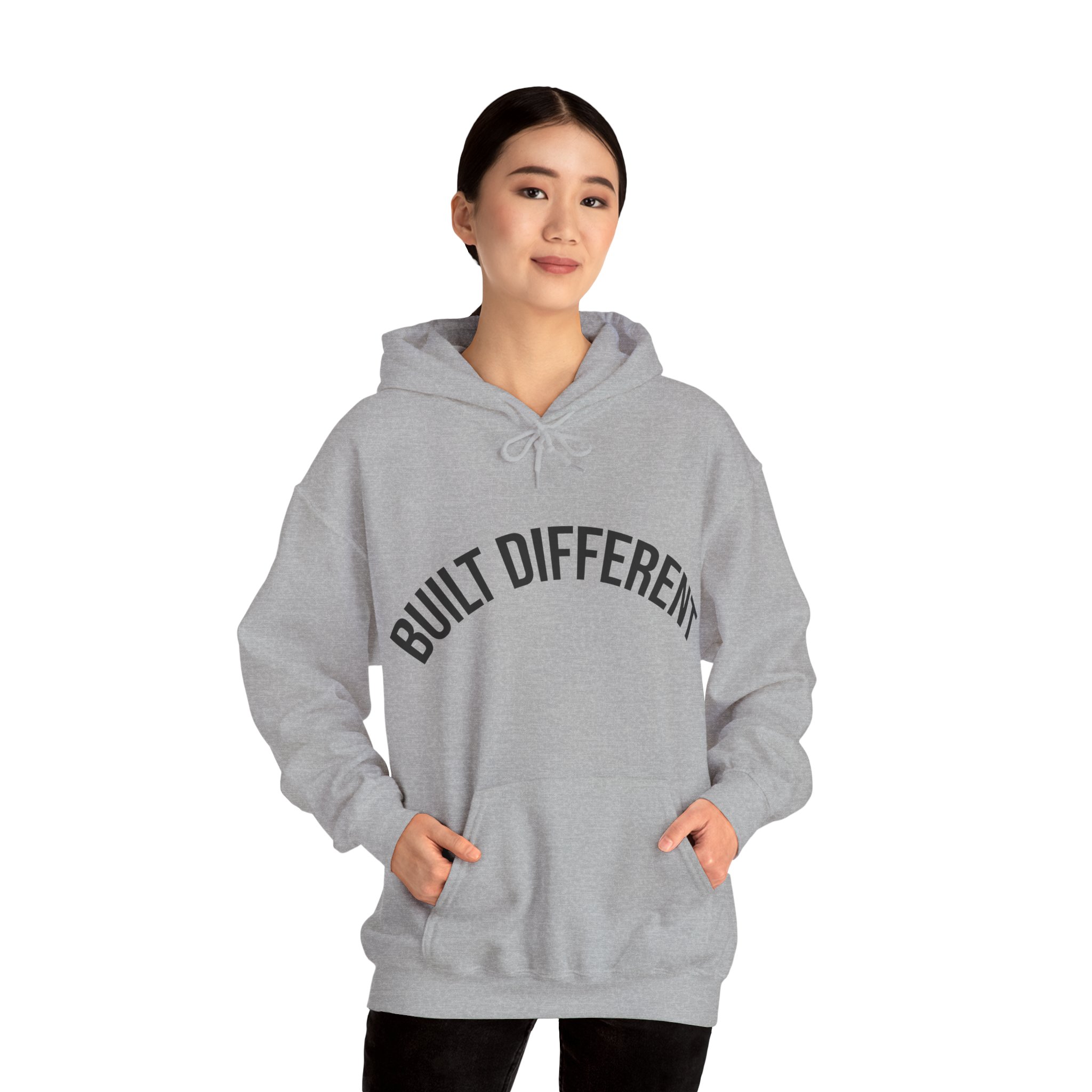 Built Different Hoodie — Motivational Pullover for Athletes