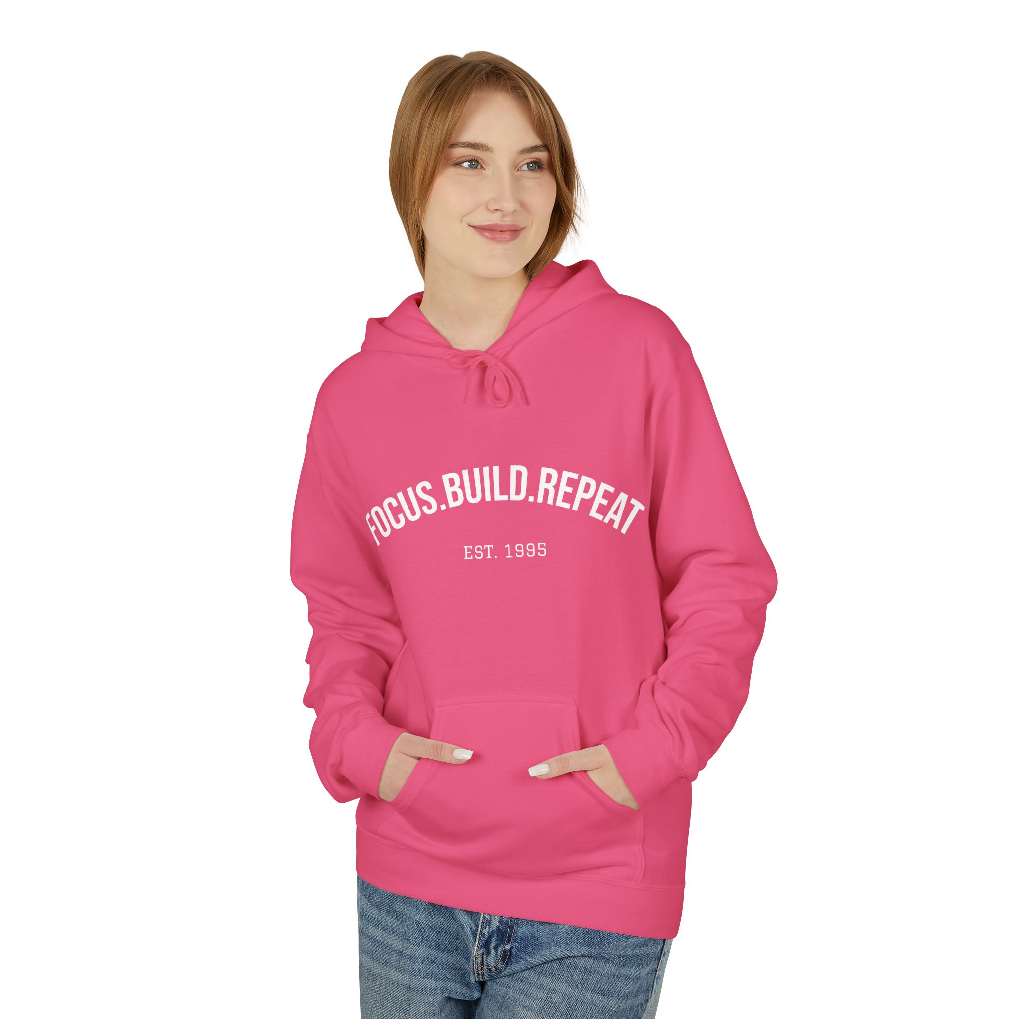 Focus Build Repeat-Kazzyboo Hoodie